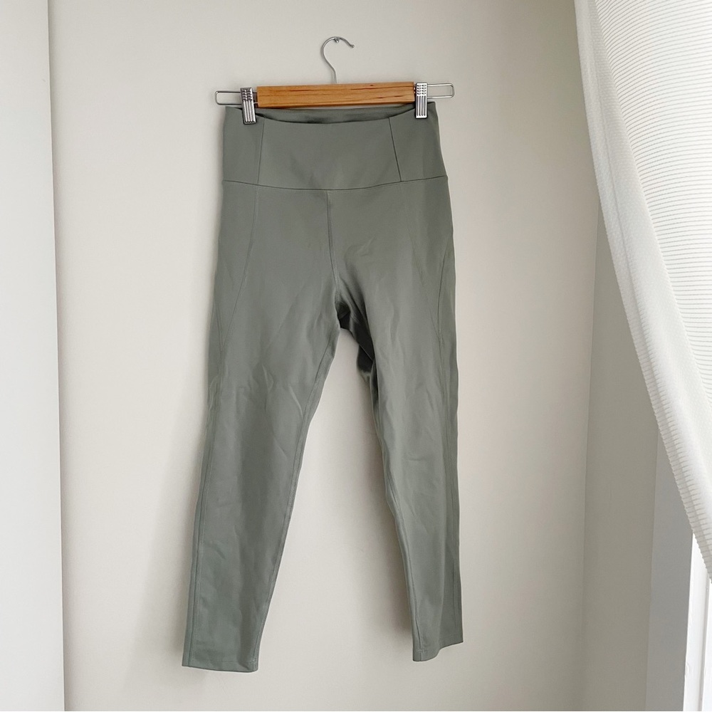 Girlfriend Collective Compressive High-Rise Legging - Sage M